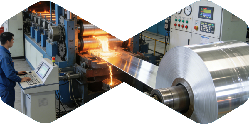 Aluminium rolling mills for sheet and coil production